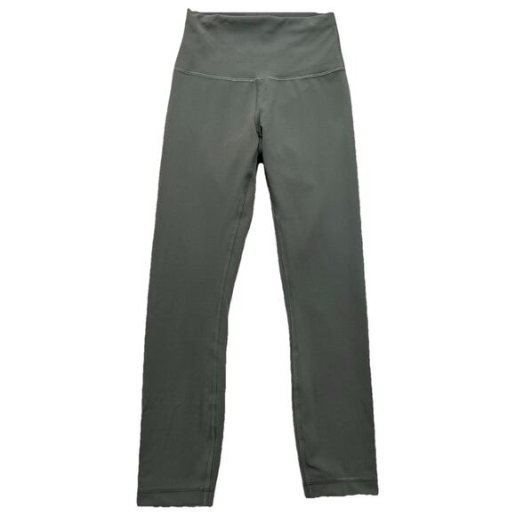 Lululemon Pants - Lululemon Wunder Train High Rise Crop 23" Leggings Women Size 4 Activewear